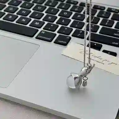 尚先生 葫芦气质轻奢时尚抽拉国风小众高级#好运 合金 项链 女款