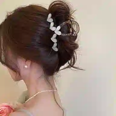 尚先生 清新高级感 亚克力 发夹 女款