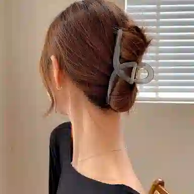 尚先生 发量多彩色高端鲨鱼 发夹 女款