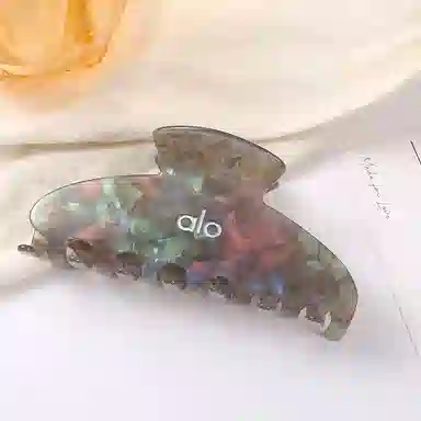 尚先生 美国标发夹女发后脑勺盘发夹百搭纯色时尚鲨鱼夹 醋酸 抓夹 女款