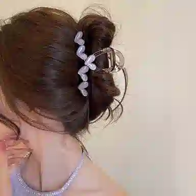 尚先生 清新高级感 亚克力 发夹 女款