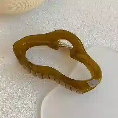 尚先生 发量多抓夹大号质感温柔云朵 亚克力 发饰 女款