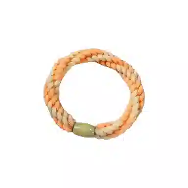 尚先生 糖果色发圈韩国可爱基础款女扎马皮套发饰 编织皮筋 头绳 女款