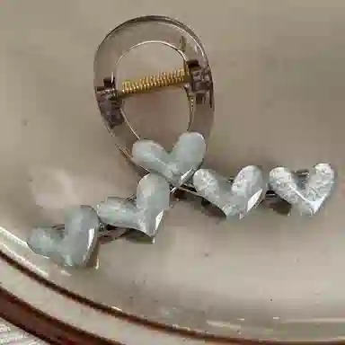 尚先生 清新高级感 亚克力 发夹 女款