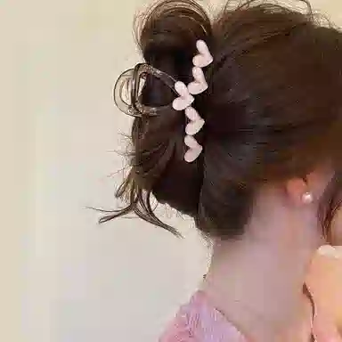 尚先生 清新高级感 亚克力 发夹 女款