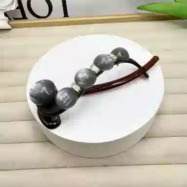 尚先生 秋季轻便一字夹百搭后脑勺扭扭夹气质美拉德抓夹 亚克力 发夹 女款