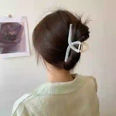 尚先生 发量多彩色高端鲨鱼 发夹 女款