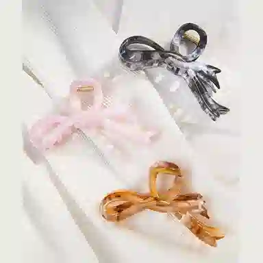 尚先生 大号波浪抓夹发量多高级感新中式头饰后脑勺鲨鱼夹 发夹 女款