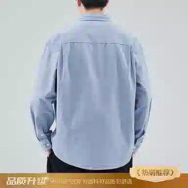 瑞梵帝斯 日系复古工装衣春季宽松休闲美式潮流百搭外穿衬衣做旧水洗工艺质感拉满多口袋设计久穿不易起球日常通勤衬衫 男款