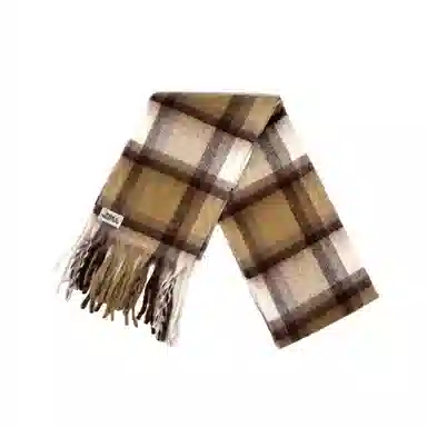 加菲猫家族 秋冬季高级氛围感多巴胺色系百搭蓬松柔软亲肤保暖 绒线围巾 男女同款情侣款