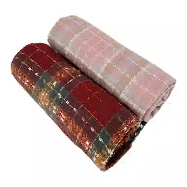 加菲猫家族 秋冬季复古撞色韩系高颜值出游拍照显白氛围感加厚保暖防寒 绒线围巾 男女同款情侣款