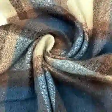 加菲猫家族 秋冬季高级氛围感多巴胺色系百搭蓬松柔软亲肤保暖 绒线围巾 男女同款情侣款