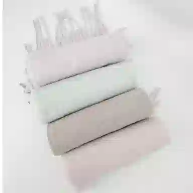 加菲猫家族 冬日高级氛围感简约纯色流苏设计时尚百搭保暖柔软 绒线围巾 男女同款情侣款