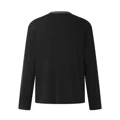 DIMC Henry Ribbed Long Sleeve Knit Tee