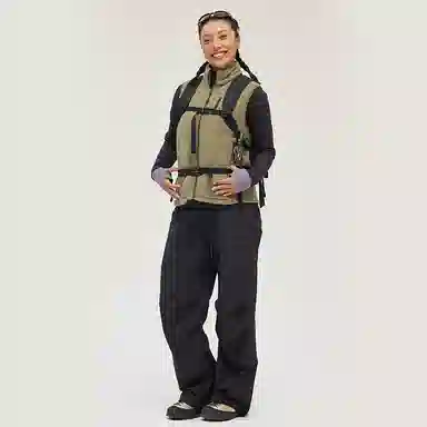 新奇天 时尚立领百搭马甲 女款