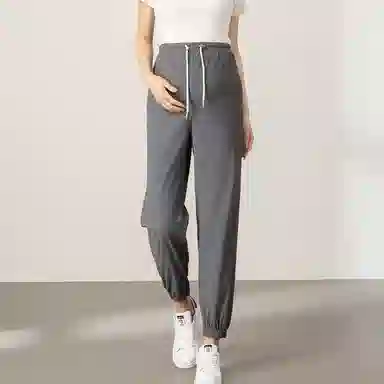 英氏 高弹无托腹束脚裤宽松怀孕期可穿孕妇裤休闲裤 女款