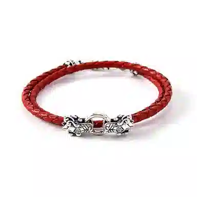 Native Stranger Braided Leather Bracelet