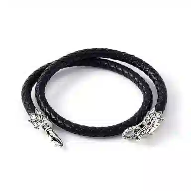 Native Stranger Braided Leather Bracelet