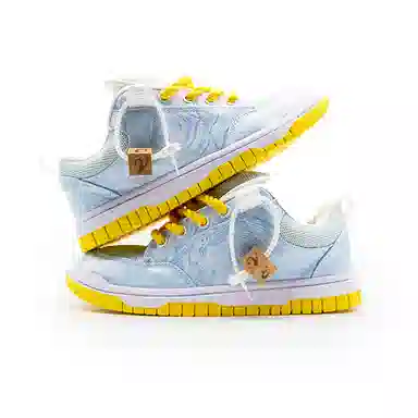 SUPSTORM Blue Low-Top Sneakers