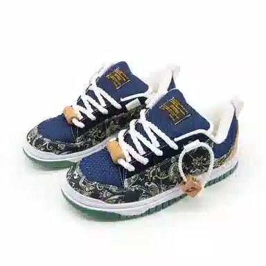 SUPSTORM Cashew Canvas Sneakers Blue