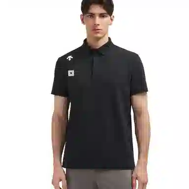 DESCENTE TRAINING logoPolo