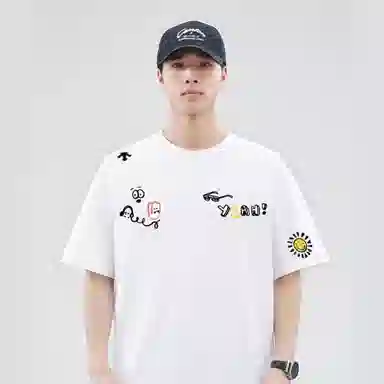 DESCENTE TOUGH logoT