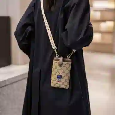 北包包 小众图案设计休闲简约日常通勤时尚百搭 帆布 帆布包单肩斜挎包 小号 女款 白色衬衫熊/滑板熊/皇冠熊