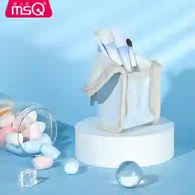 魅丝蔻 帆船立式化 妆刷包 容量大易携带