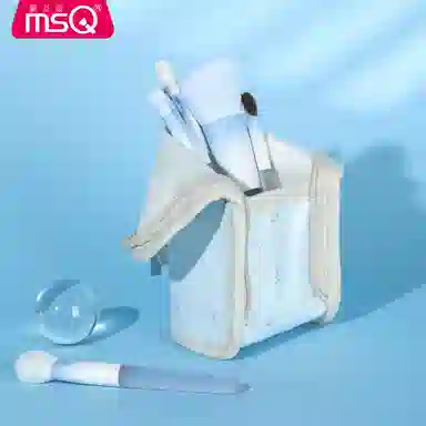 魅丝蔻 帆船立式化 妆刷包 容量大易携带