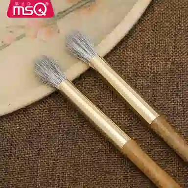 魅丝蔻 绿檀圆头晕染刷 软毛眼部化妆刷