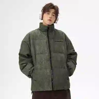 EPTISON Denim Down Jacket Green