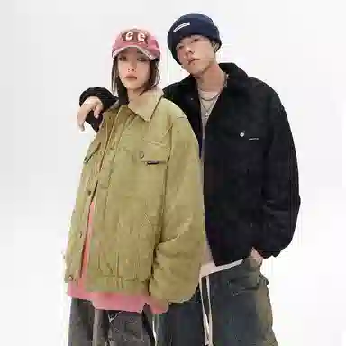 EPTISON Corduroy Padded Jacket