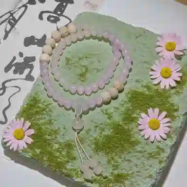 【高品质招桃花】 色菲尔 新中式双圈叠戴 精致小众温柔高级国风事业顺遂招财时尚通勤学生百搭#转运好运 菩提籽 手串 男女同款情侣款