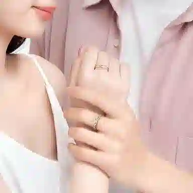 【S999银 可免费刻字】 色菲尔 欢乐季节闪耀星系 小众设计高级感钟爱久久永不分离轻奢百搭恋人开口可调对戒 足银 戒指 男女同款情侣款