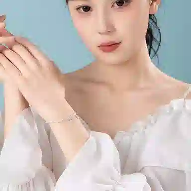 【999银胖福】 色菲尔 小胖福盘缠手饰 甜美可爱精致优雅气质高级复古新中式森系清醒时尚日常通勤百搭#好运 足银 手链 女款