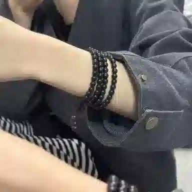 【108颗无烦恼】 色菲尔 招财纳福复古新中式国潮平安顺遂如意吉祥中国结转运盘玩时尚日常通勤百搭好运 檀木 手串 男女同款情侣款