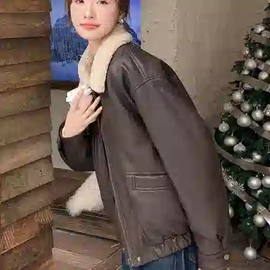 Bodafei Vintage Biker Jacket