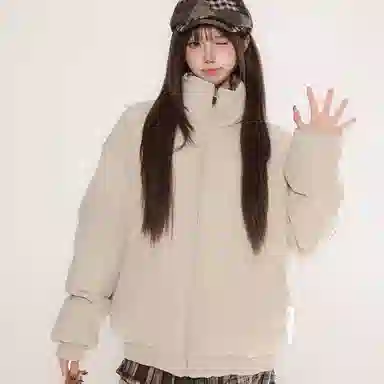 柏黛妃 面包服加厚保暖棉袄外套棉服 女款