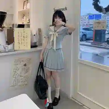 柏黛妃 通勤简约舒适休闲裙装套装 女款