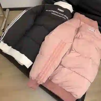 柏黛妃 美式面包服长袖通勤棉服 女款