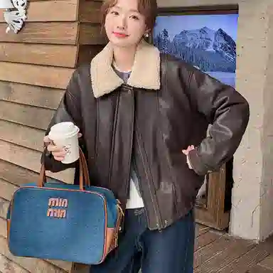 Bodafei Vintage Biker Jacket