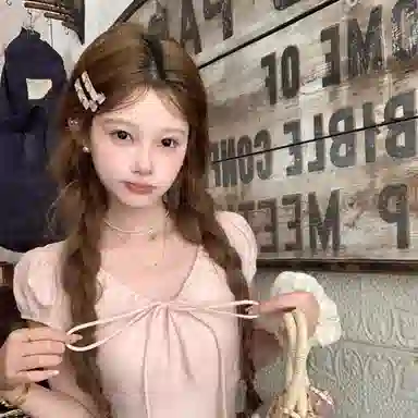 柏黛妃 时尚潮流简约短袖连衣裙 女款