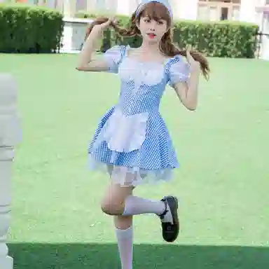 柏黛妃 简约通勤百搭短袖连衣裙 女款