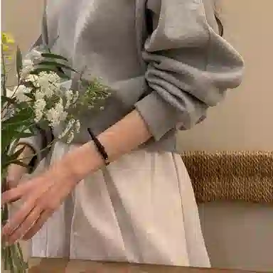 柏黛妃 翻领休闲小众小个子卫衣 女款