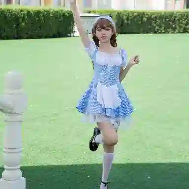 柏黛妃 简约通勤百搭短袖连衣裙 女款