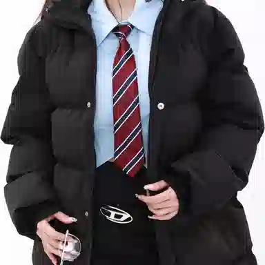 柏黛妃 舒适时尚通勤棉服 女款