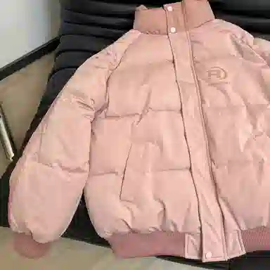 柏黛妃 美式面包服长袖通勤棉服 女款