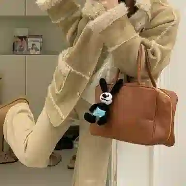 柏黛妃 简约舒适休闲长袖棉服 女款