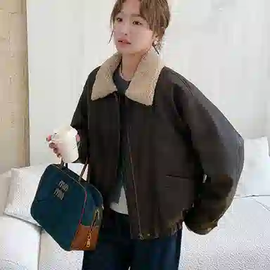 Bodafei Vintage Biker Jacket