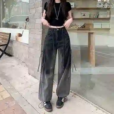 柏黛妃 舒适潮流百搭休闲裤 女款